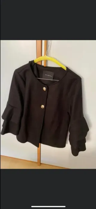 Giacca cappottino taglia unica nera