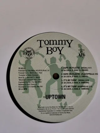 Vinilo Uptown - Dope On Plastic / It's My Turn