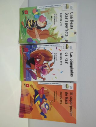 Lote de 5 libros de Rasi