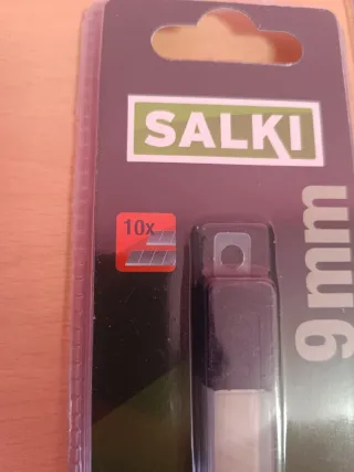 Repuestos Cúter 9mm SALKI (10x)