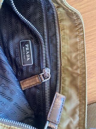 Bolso Prada Vintage Beige Nylon