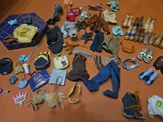 Bratz Muñecas Coche y Ropa