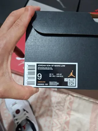 Jordan Son of Mars Low Gris Blanco