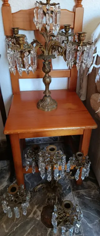 2 Candelabros de 5 Brazos