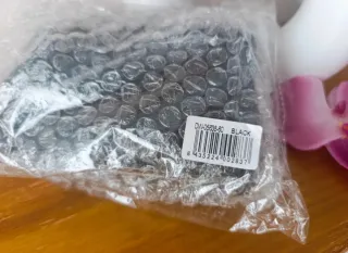 Bolso Clutch Negro y Plateado Brillante boda