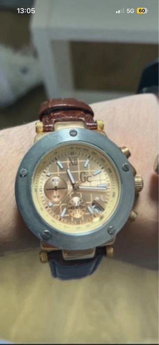 Lote 3 relojes Megia, GC(guess) y ferrari.