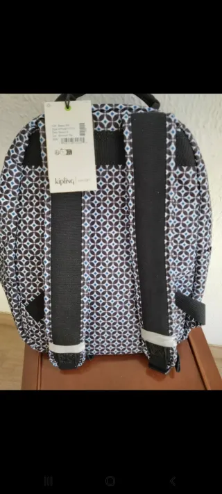 Mochila Kipling Seoul Diseño Geométrico