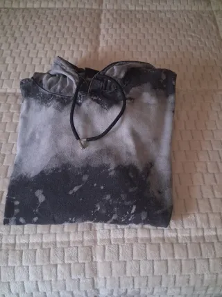 Sudadera juvenil efecto desteñido