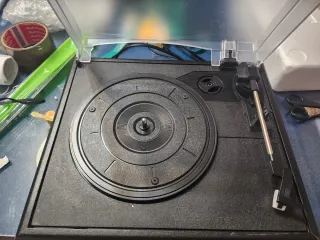 Tocadiscos Zolid USB Negro