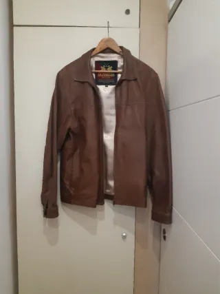 Chaqueta de cuero La Martina Talla M