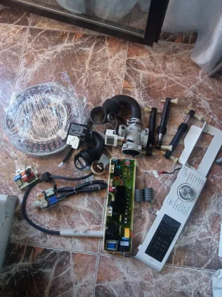 Repuestos para lavadora lg inverter drive