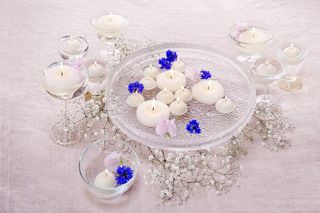 Candele galleggianti Bolsius - Velas flotantes, bianco
