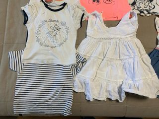 Lote Ropa Bebé 6-12 Meses (Vestidos y Camisetas)