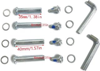 LOTOWELZON - Juego de 2 ruedas de repuesto, grosor