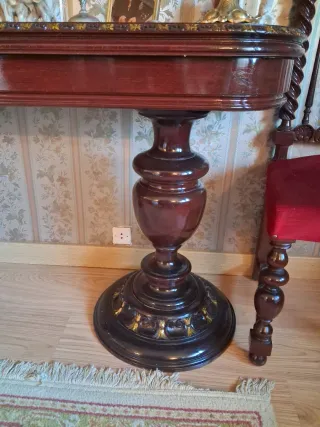 Conjunto Comedor Madera Maciza Valenciano