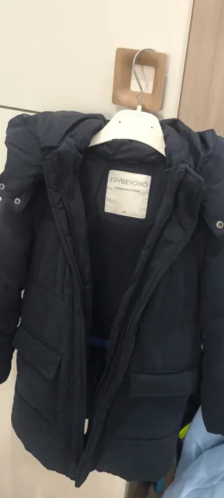 Giacca invernale bambino blu 8anni
