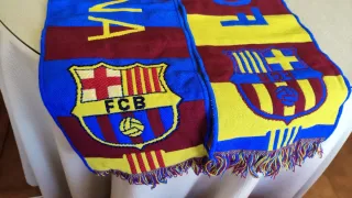 Bufanda FC Barcelona.