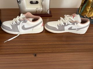 Jordan 1 Low Grigio Bianco