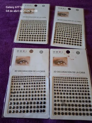 3D pegatinas de la cara , todo el lote