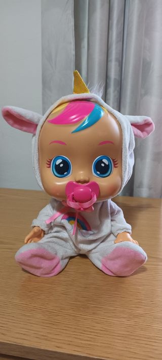 Cry Babies Bebé Llorón Unicornio