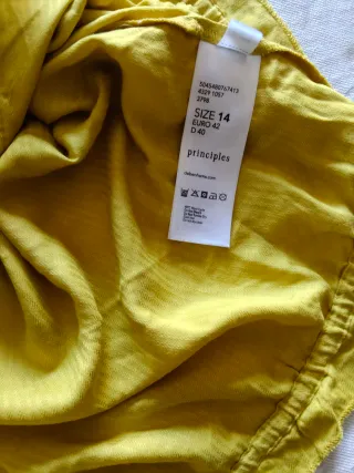 Lotte Blusa verde olivo talla XL