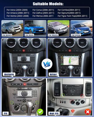 Radio Coche Opel Android pantalla 7 NUEVO