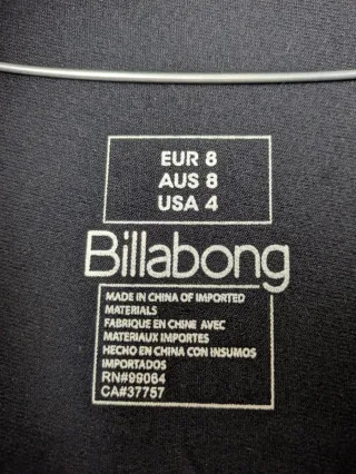 Neopreno surf Billabong 4/3 mm mujer