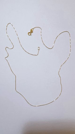 Collana veneziana in oro giallo 18kt 750 lucida