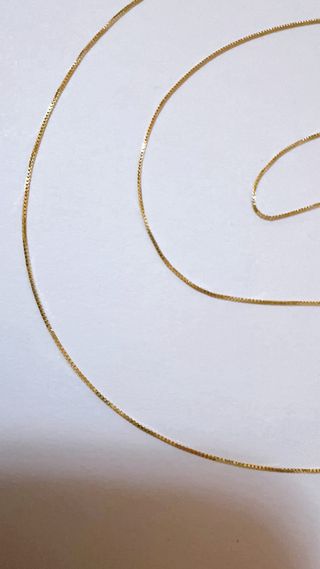 Collana veneziana in oro giallo 18kt 750 lucida