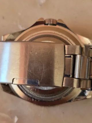 Orologio Sub Professional Quarzo Rosso Argento