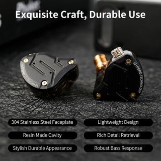 KINBOOFI KZ ZS10 Pro 4BA 1DD KZ Auriculares Multi