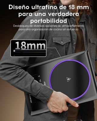 Placa de Cocción Superconductora 1500W NUEVA