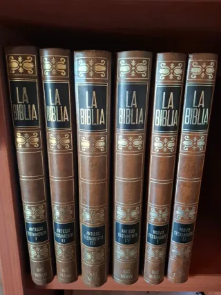 Colección de libros "La biblia"