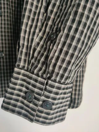 Camisa Zara Origins cuadros hombre
