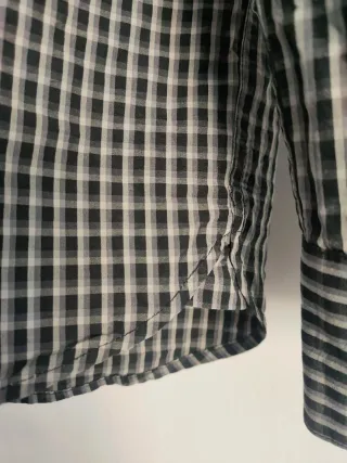 Camisa Zara Origins cuadros hombre