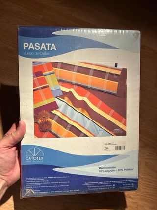 Juego Sábanas Pasata 90cm Algodón