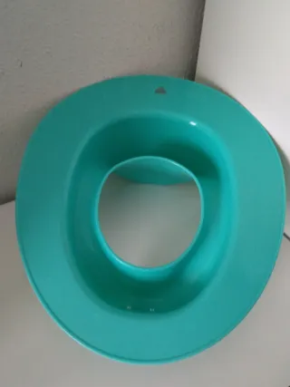 Asiento reductor WC color turquesa