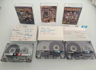 Amstrad 464 Juegos: Plaga Galactica y Laserwarp +