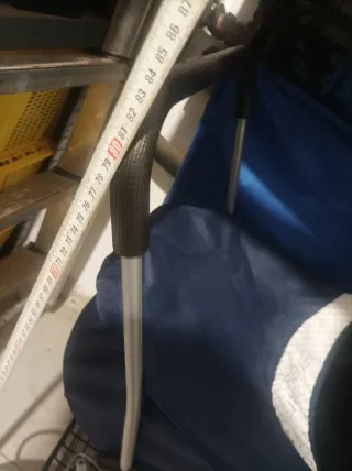 Carrito de muñecas clásico azul