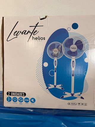 2 Ventiladores Helios Levante Home