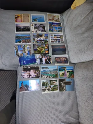 Lote Postales Mundo a 0'5 la unidad
