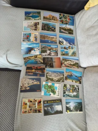 Lote Postales Mundo a 0'5 la unidad