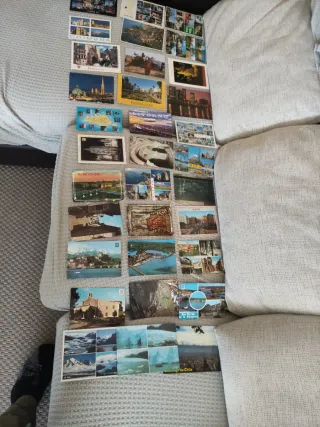 Lote Postales Mundo a 0'5 la unidad