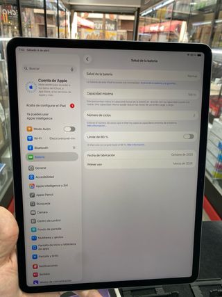 iPad Air 13" M3 (A3268) 256GB WIFI Gris Espacial