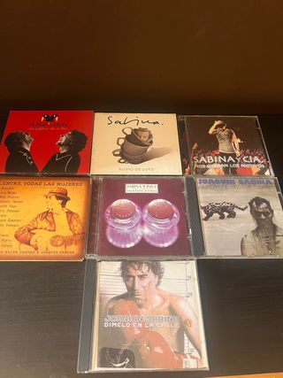 Lote CDs Joaquín Sabina