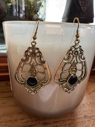 Pendientes Art Nouveau Artesanales