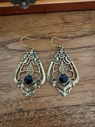 Pendientes Art Nouveau Artesanales