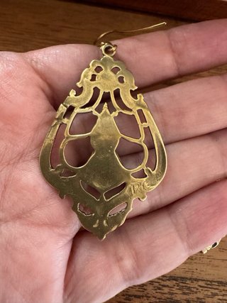 Pendientes Art Nouveau Artesanales