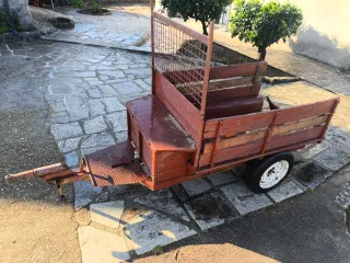 Remolque para motocultor