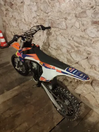 KTM SX65 Motocross Naranja/Blanco